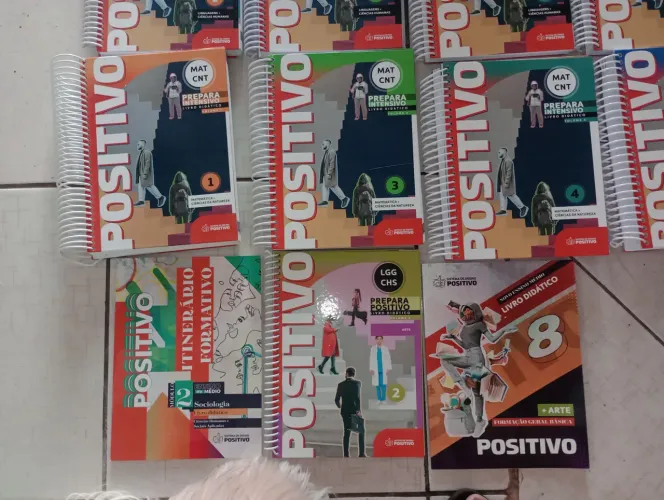 Livros da positivo 3° ano do ensino médio 