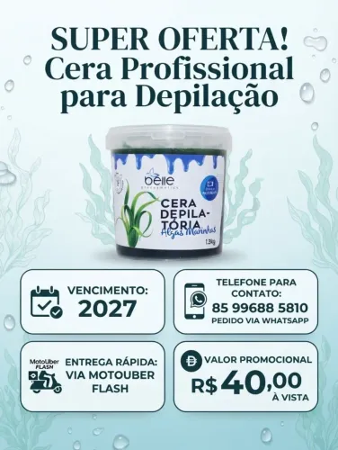 Cera para depilação