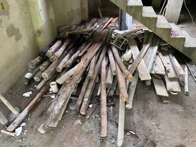 Material de obras .