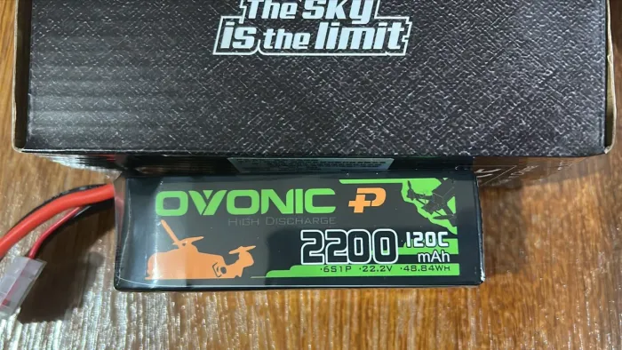 Bateria lipo Ovonic 6S 2200mah 120c