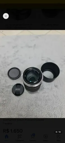 Lente sony 55 210 com oss