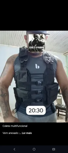 Colete multifuncional 