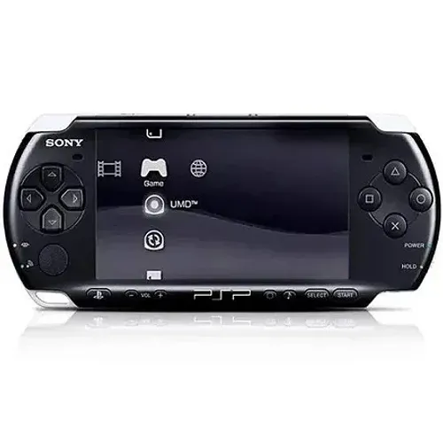 psp playstation portátil com case e games