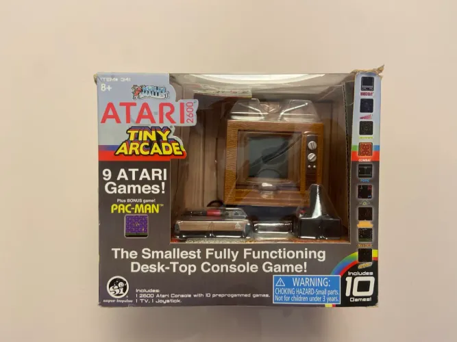 Mini Atari 2600 Original Com Jogos