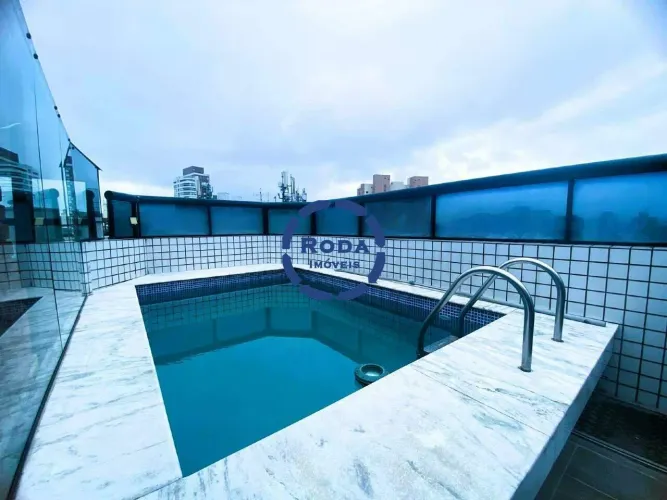 Cobertura Duplex na Ponta da Praia - Porteira Fechada!