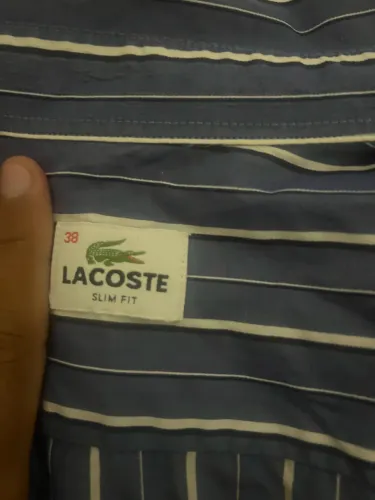 Camisa lacoste social