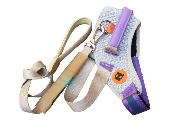 Peitoral Zeedog Para Cães Flyharness Acg C/ Guia Airleash