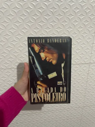 Fita VHS Original A Balada do Pistoleiro (1995) - Antonio Banderas - Dublado