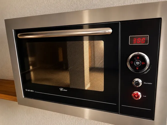 Forno Elétrico de Embutir Fischer Gratinatto 44L Inox
