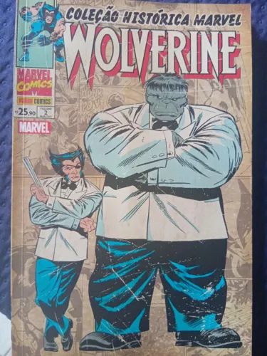 Quadrinho coleção histórica Marvel Wolverine