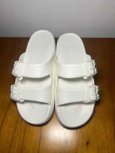 Chinelo Usaflex Branco Feminino Tam 38 Confortável