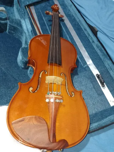VIOLINO EAGLE VE441 4/4 - COMPLETO E EM ESTADO DE NOVO