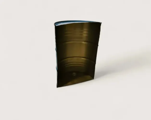 Meio tambor de latão 200 litros 