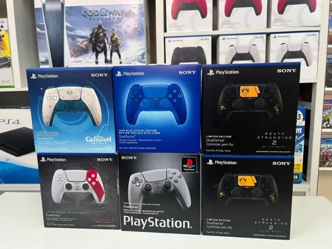 Controle ps5 novo - especial death stranding - 699,00 Controle ps5 novo - especial  30 ano
