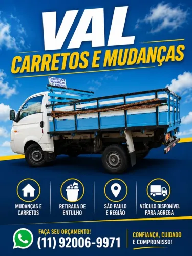 Carretos e Mudanças - SP e Região