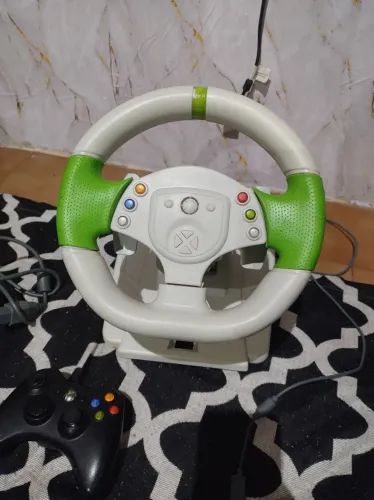 Volante de Xbox controle de Xbox e fonte de Xbox sem teste controle PS3