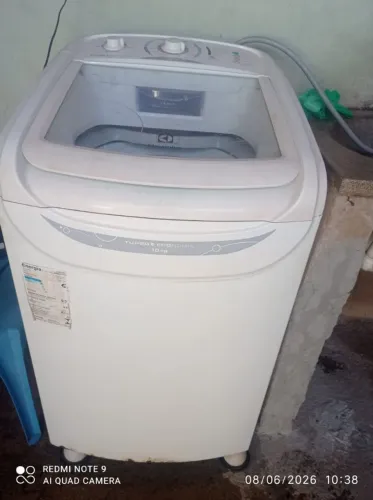 Máquina de lavar eletrolux