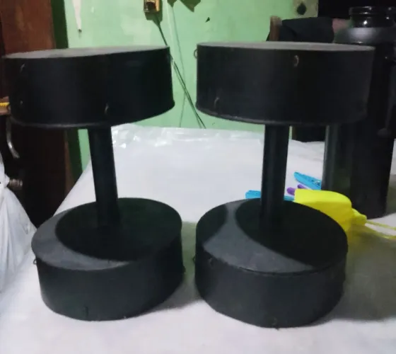 Halteres de latas fixo 6,2kg