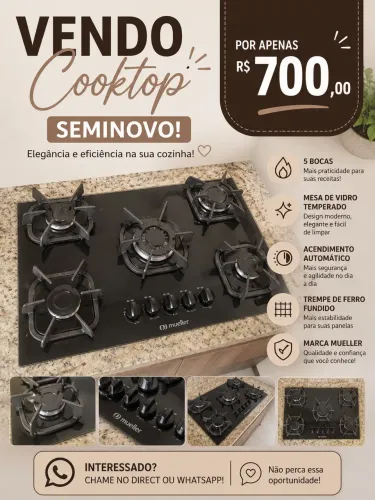 Vendo cook top