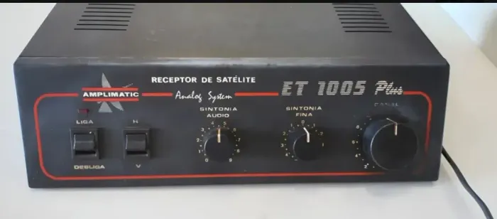 Receptor De Satélite Analógico Amplimatic ET 1005