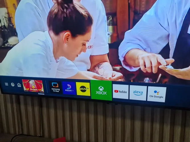TV Samsung Smart 4K 50 pol com Xbox funcionando perfeitamente