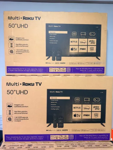 TELEVISÃO MULTI ROKU TV 50 POL SMART TV FULL HD