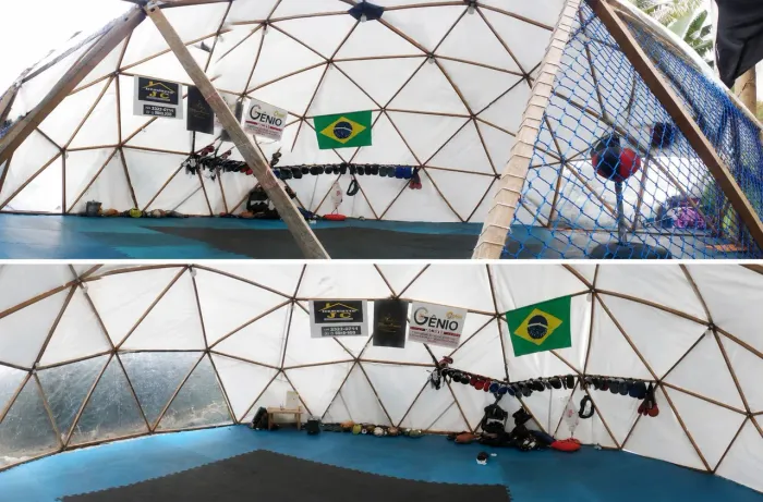 Domo Geodésico 10m ? Estrutura Completa