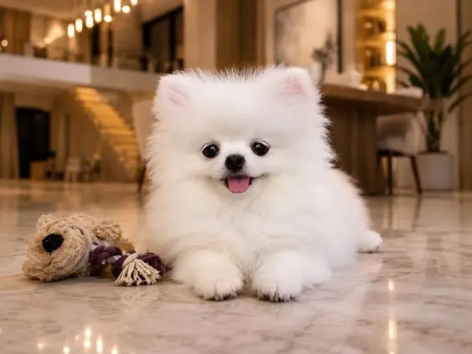 Lulu da Pomerânia simplesmente perfeito