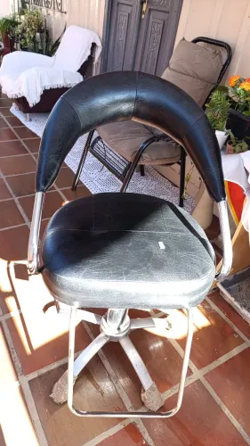 Cadeira e lavatório para salão de beleza