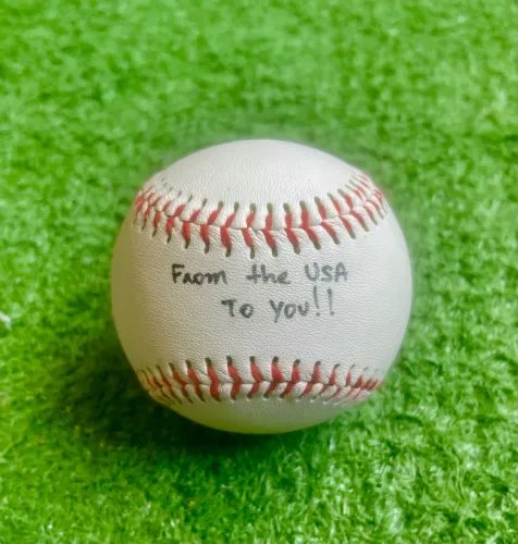 Bola de Beisebol Colecionável - From the USA to You