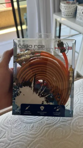 Cabo RCA Blindado 5Metros