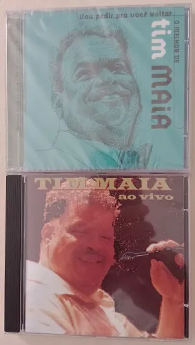 2 CDs Tim Maia (Novos e Originais)