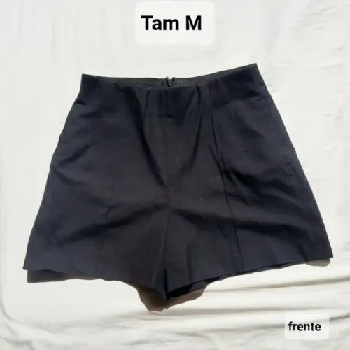 short preto da ZARA