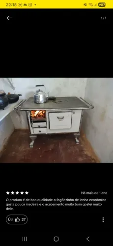 Fogao ferro antigo +50 kilo o peso