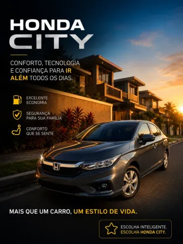 Honda City Sedan Personal 1.5 Flex 16V Aut. 2018