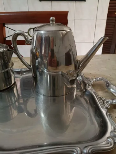 Conjunto de chá inox 