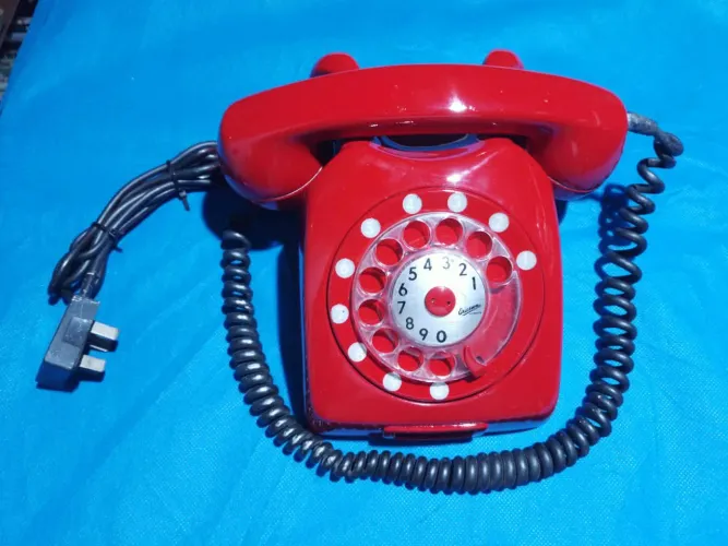 Telefone Antigo Branco