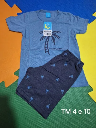 Conjuntos Masculino infantil ( 4 a  10 anos)