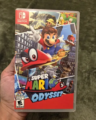 Super Mario Odyssey Jogo Nintendo Switch (ENCOMENDA)