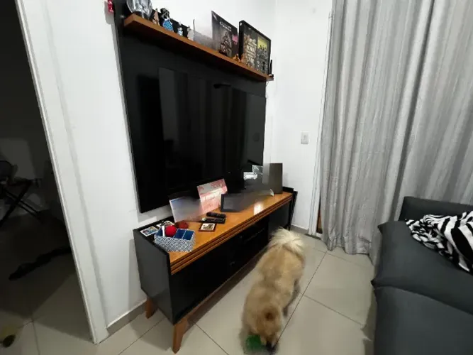 RACK RIPADO COM PAINEL PARA TV ATÉ 50