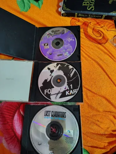 Vendo jogos do sega Saturno original