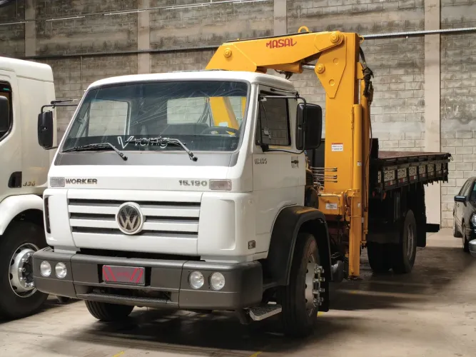 Caminhão VW 15.190 Munck 12T Munk Mulk Munque 12 Toneladas