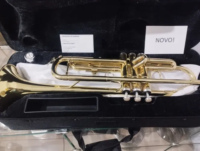 Trompete vedo novo 6 meses de garantía 
