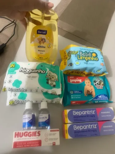 Kit higiene bebê