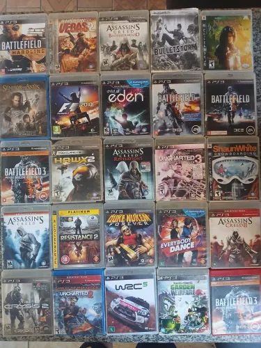 Jogos Ps3 Midia Fisica