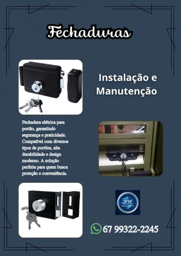 Fechadura Elétrica: Controle o acesso da sua casa.