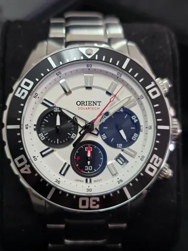 Relógio Orient SolarTech Elite Sea safira
