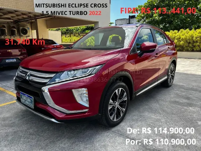 Mitsubishi Eclipse Cross HPE 1.5 16V 165cv AUT 2022
