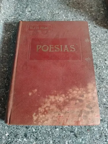 Livro Poesias Olavo Bilac ( 1940 )
