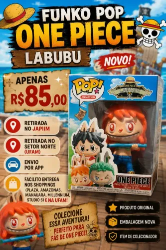 Fundo Pop One Piece Labubu 